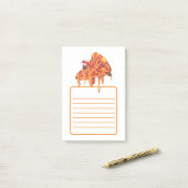 おいしいピザノート ポストイット (デスク上)