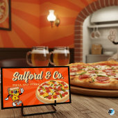 おいしいピザ – カスタマイズとプロフェッショナル 名刺