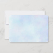 おいしいピンクのカップケーキベリーの上にありがとう サンキューカード (裏面)