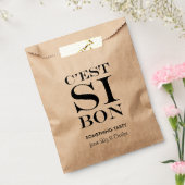 おいしいフランスの焼き菓子 フェイバーバッグ (封をした状態)