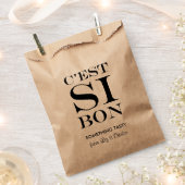 おいしいフランスの焼き菓子 フェイバーバッグ (クリップ留めされた状態)