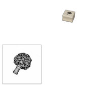 おいしいブロッコリー ラバースタンプ (押印)