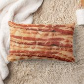 おいしいベーコンの枕!! ランバークッション (ブランケット)