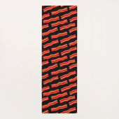 おいしいベーコンストリップパターン ヨガマット (裏面)