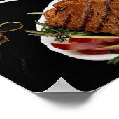 おいしいホリデービーフローストとステークス ポスター (角)