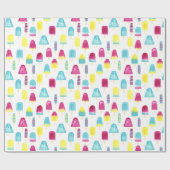 おいしいポプシクル ラッピングペーパー (フラット)