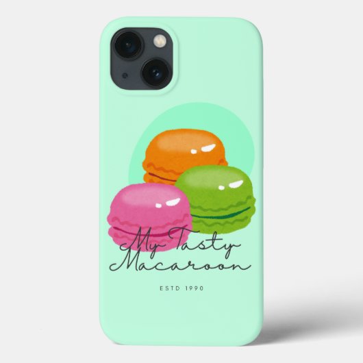 おいしいマカロンのスマホケース Case-Mate iPhoneケース (裏面)