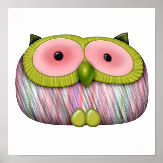 おいしいマスタードフクロウ ポスター (正面)