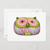 おいしいマスタードフクロウ ポストカード (正面/裏面)