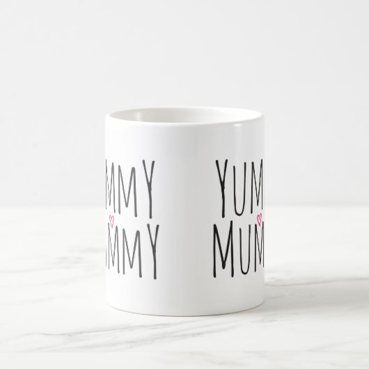 おいしいミイラのマグカップ コーヒーマグカップ (中央)