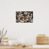 おいしいミックスビーンズ ポスター (キッチン)