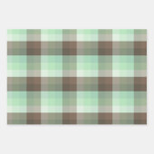 おいしいミントグリーンチョコレートチップカラーコンボ ラッピングペーパーシート (正面2)