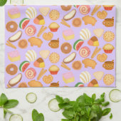 おいしいメキシコのパンダース甘パン キッチンタオル (折り畳み)