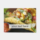 おいしいメキシコタコスの写真 ドアマット (正面)