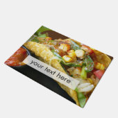 おいしいメキシコタコスの写真 ドアマット (アングル)