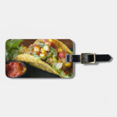 おいしいメキシコタコスの写真 ラゲッジタグ (正面横)