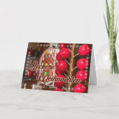 おいしいメリークリスマスマーケットのスイーツ カード (裏面)