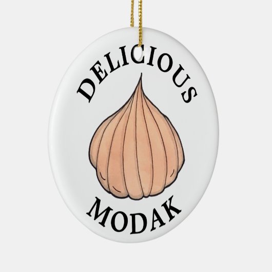 おいしいモダックココナッツミタイインディアンスイーツ セラミックオーナメント (右)