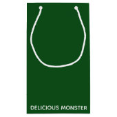 おいしいモンスターグリーンの色名 スモールペーパーバッグ (裏面)