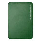 おいしいモンスターグリーンの色名 バスマット (正面縦)