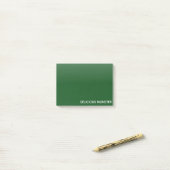 おいしいモンスターグリーンの色名 ポストイット (デスク上)