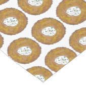 おいしいラトークユダヤ料理フードキッチンデコール ショートテーブルランナー (コーナー)