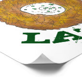 おいしいラトークユダヤ料理フードキッチンデコール ポスター (角)