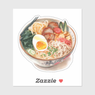 おいしいラーメンを一杯 シール