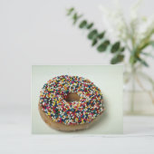 おいしいレインボースプリンクルドーナツ ポストカード (スタンド正面)
