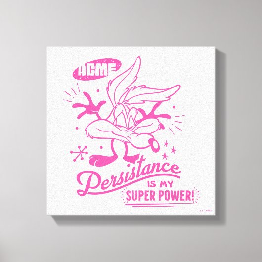 おいしいレトロウィルE.コヨーテ™ キャンバスプリント (正面)