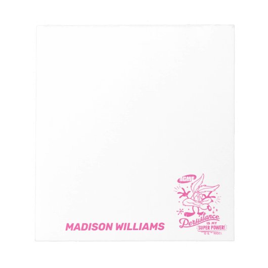 おいしいレトロウィルE.コヨーテ™ ノートパッド (正面)