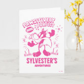 おいしいレトロシルベスター™ カード (黄色い花)