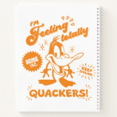 おいしいレトロダッフィアヒル™ ノートブック (裏面)