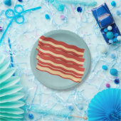 おいしいレトロベーコン ペーパープレート (パーティー)