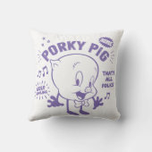 おいしいレトロポルキーピグ クッション (裏面)