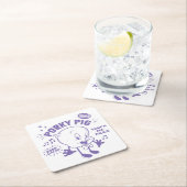 おいしいレトロポルキーピグ スクエアペーパーコースター (インサイチュ)