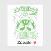 おいしいレトロマーヴィンザマーティアン™ シール (シート)