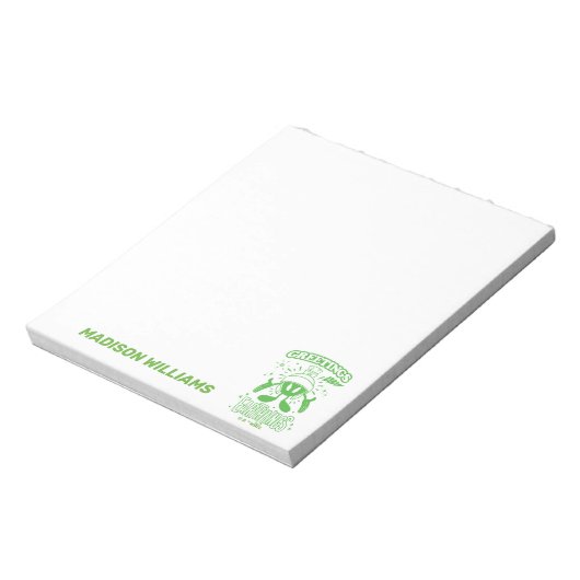 おいしいレトロマーヴィンザマーティアン™ ノートパッド (回転)