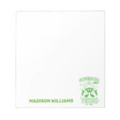 おいしいレトロマーヴィンザマーティアン™ ノートパッド (正面)