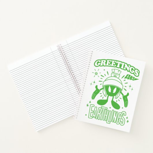 おいしいレトロマーヴィンザマーティアン™ ノートブック (内部)