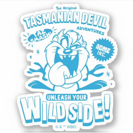 おいしいレトロTAZ™ シール (正面)