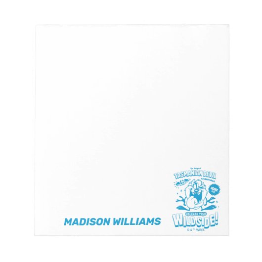 おいしいレトロTAZ™ ノートパッド (正面)