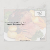 おいしいローストビーフ ポストカード (裏面)