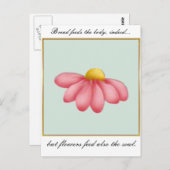 おいしい一日の郵便切手&ノートカード ポストカード (正面/裏面)