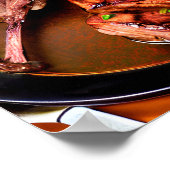 おいしい中東焼きラムステーキ ポスター (角)