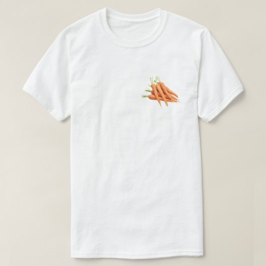 おいしい人参来が Tシャツ (デザイン正面)