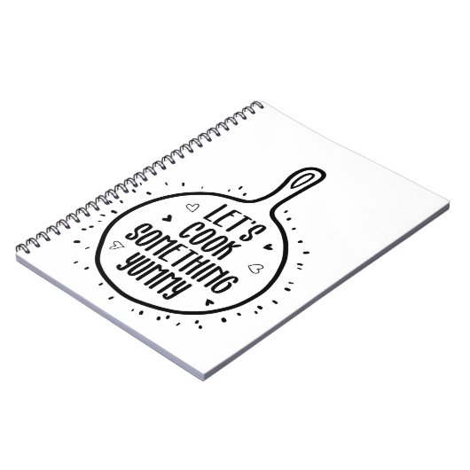 おいしい何かを調理しよう ノートブック (左側)