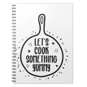 おいしい何かを調理しよう ノートブック (正面)