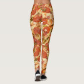 おいしい全ピザpepperoniのハラペーニョの写真 レギンス (裏面)