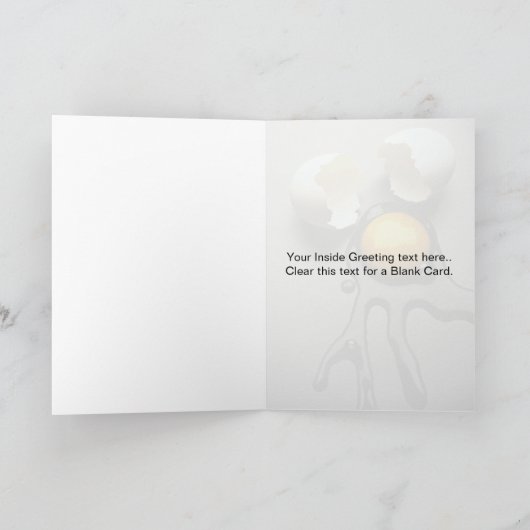 おいしい割れ卵 カード (内部)